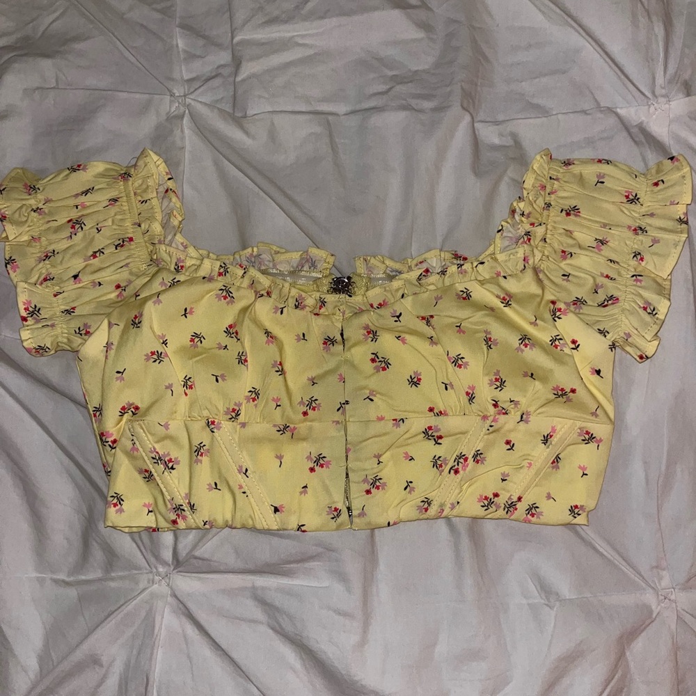 White Fox Boutique Corset Top